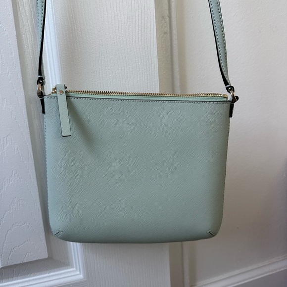 Brand new, never used light blue/teal Kate Spade purse. - Picture 2 of 3